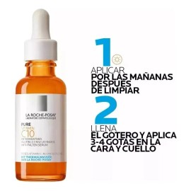 Pure Niacinamida 10 + Purevitamin C10 La Roche-posay Combo P