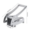 Potato Chipper,Vegetable Veggie Machine,French Fry Cutter,Manual Potato Strip Cutter,Stainless Steel