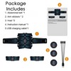 EMS Muscle Stimulator for Home Fitness – USB Rechargeable Ab