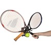 Tennis Racket Wall Mount (100% Steel) (White)