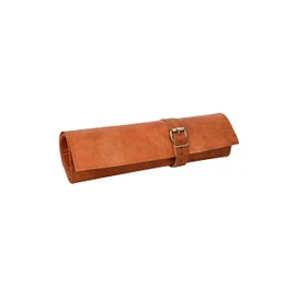 Gusti Jace Leather Tool Bag for Men and Women, Vintage Brown Leather