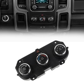 Dasbecan AC Heater Climate Control Module Switch Panel Compatible with 2013-2018 Dodge Ram 1500 2500 3500 Replace# 68268189AA 68105021AC 68105021AF 68226600AA 68105021AD 68105021AE