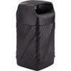Safco Products 9371BL Twist Outdoor-Indoor Covered Top Plastic Trash Can,
