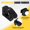 GLOBLED Quick Release Rubber Clamp Fits 1-1/10''-1-3/10'' Diameter Or Round