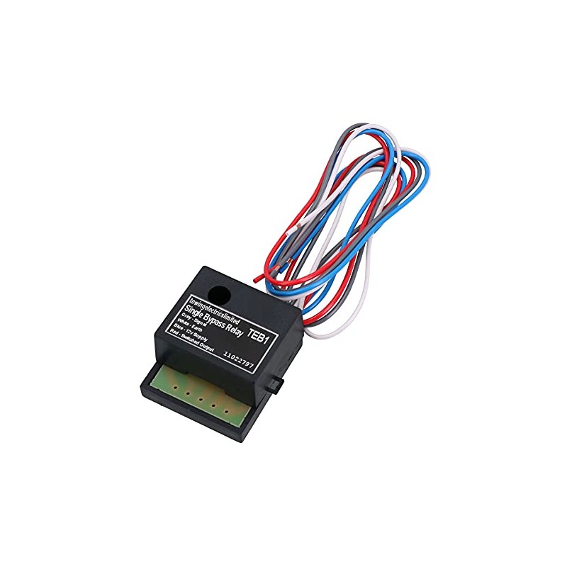 Single 1 Way 12v Bypass Relay Module for Ignition Feed