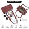 Long Keeper Shoulder Bag Purse - Women Vegan Leather Small
