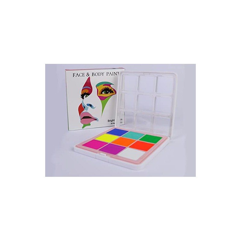 Body Painting Face Painting Set of Water Colours - 9