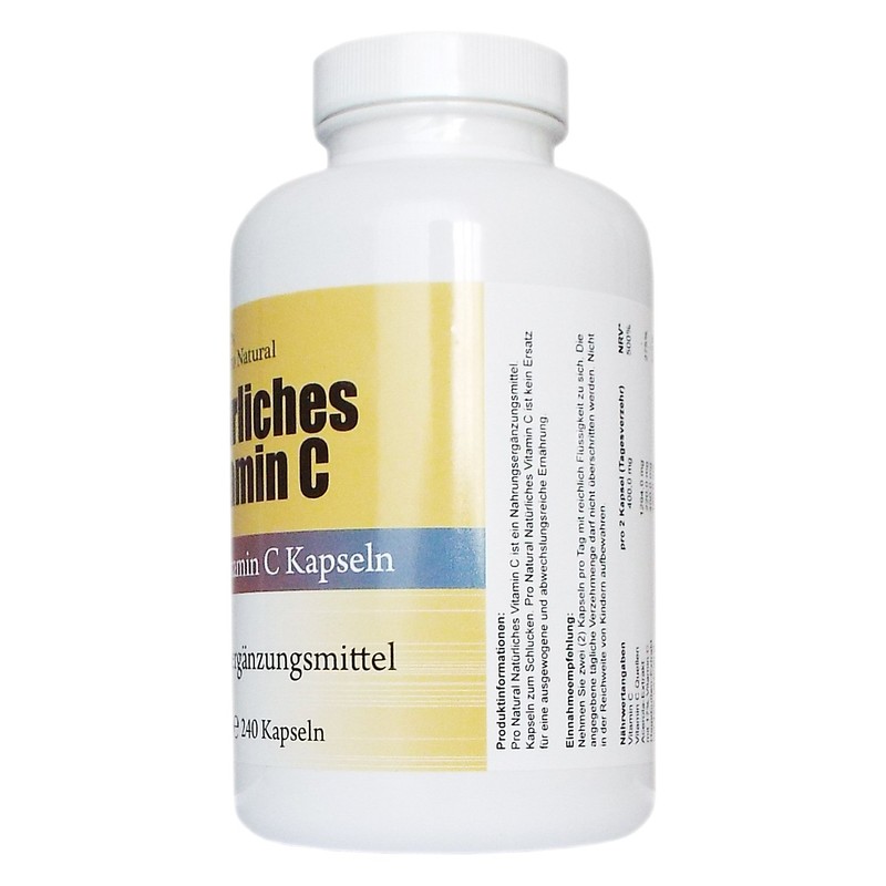 Natural Vitamin C - from Natural Sources Acerola Extract and