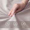 SOULFUL Satin Fitted Sheet 140 x 200 cm Cotton, 100%