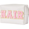 Portable Makeup Bag Pu Leather Cosmetic Bag Waterproof Travel Organizer