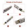REQAG Presta Valve Cores, 15 Pieces, Iron Copper, for Bicycle