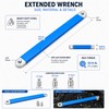 Zero Offset Extension Wrench for Tight Spaces – Steel Ratchet