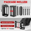 Lumimotor 6-30 Inch Single/Double Row LED Light Bar Front Hidden