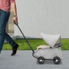 Pet Stroller, Portable Folding Dog Cart Freestanding Small Dog Stroller