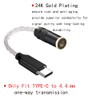 ipovoq type c to 4.4 mm 変換 usb c 4.4