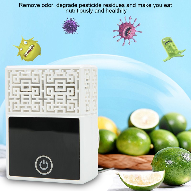 Air Purifier Ozonator for Refrigerator Shoe Cabinet Wardrobe Toilet Car