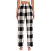 Lavenderi Women’s Soft Woven Cotton Flannel Pajama Pants, Long Pajama