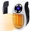 Portable Heater LED Display PTC Wall Outlet Electric Timer for