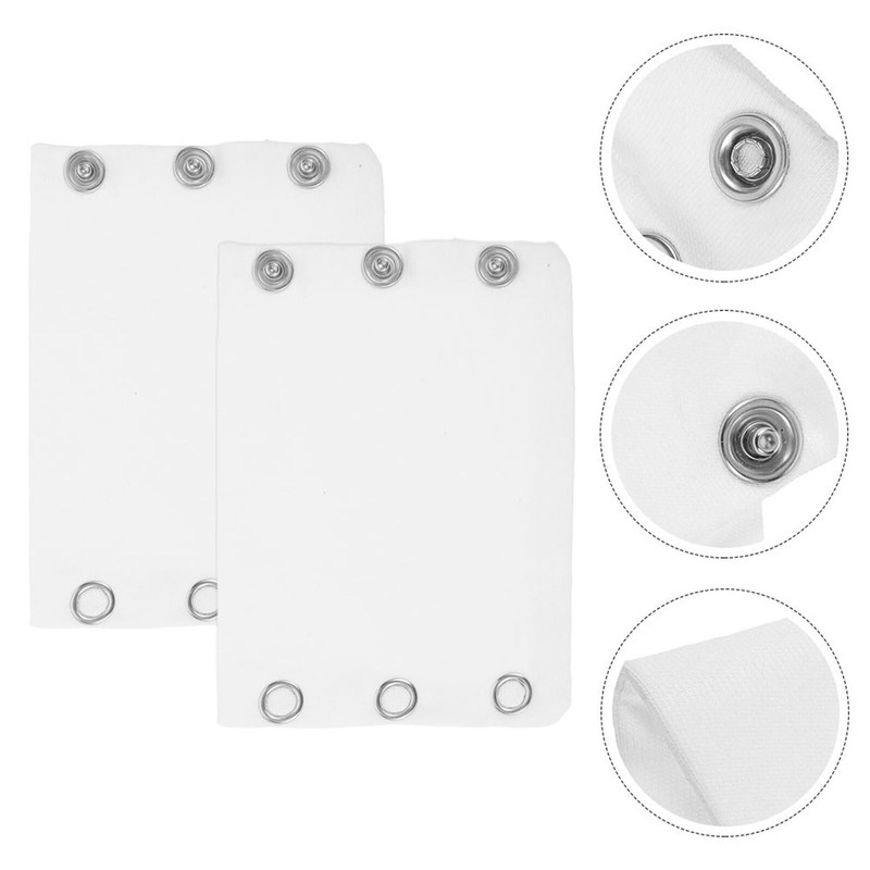 SAFIGLE 4pcs Extender Snaps Baby Bodysuit Extenders Double Layer Baby