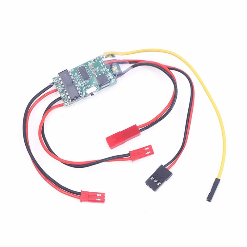RC Brushed Motor Speed Controller Bidirectional 2s‑3s Lipo 5A RC