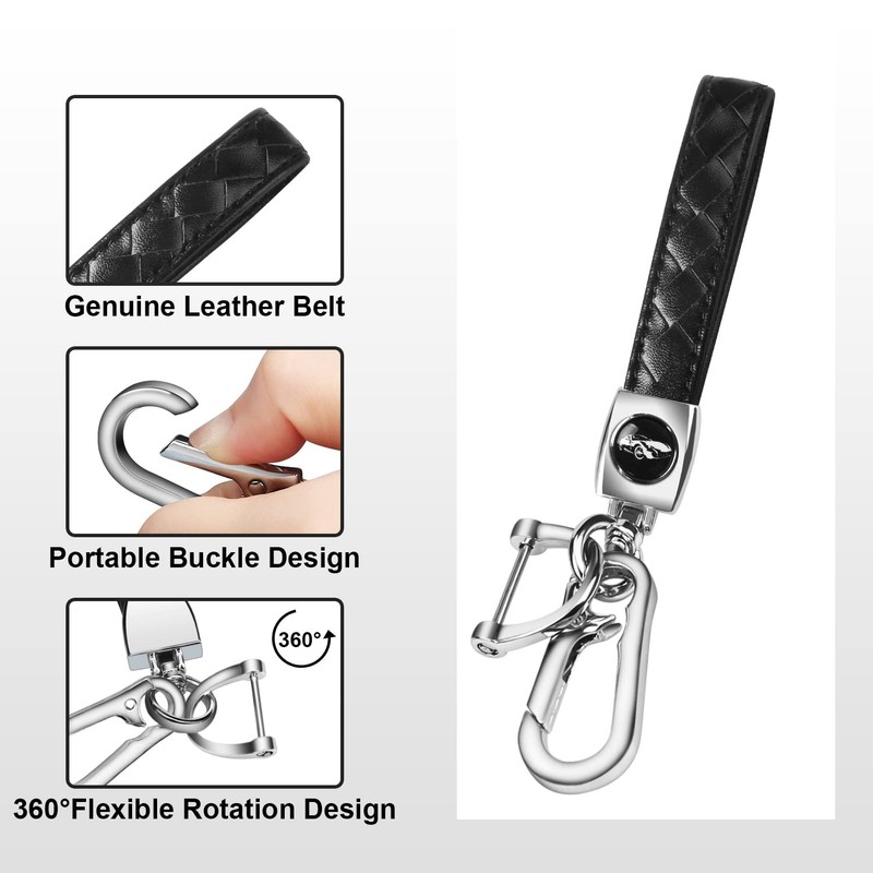 MILD EAST for Honda Key Fob Cover with Key Chain,