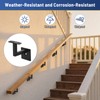 3TO Handrail Bracket- 5 Pack 304 Stainless Steel Handrail Brackets