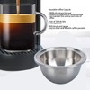 Reusable Coffee Capsules Stainless Steel Coffee Pods with 50pcs 59mm