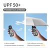 RXHOSIGAY Color Coated Sun Umbrella UV Protection Compact Folding Windproof
