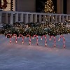 Home Accents Holiday 16 in. Warm White Candy Cane LED