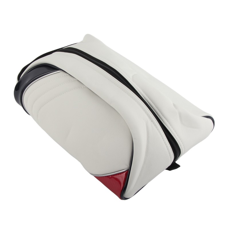 PU Leather Golf Shoe Carrier Bag Home Travel Dustproof Storage
