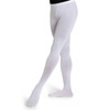 Capezio Women's Ultra Soft Transition Tight, White, XX-Large