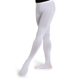 Capezio Women's Ultra Soft Transition Tight, White, XX-Large
