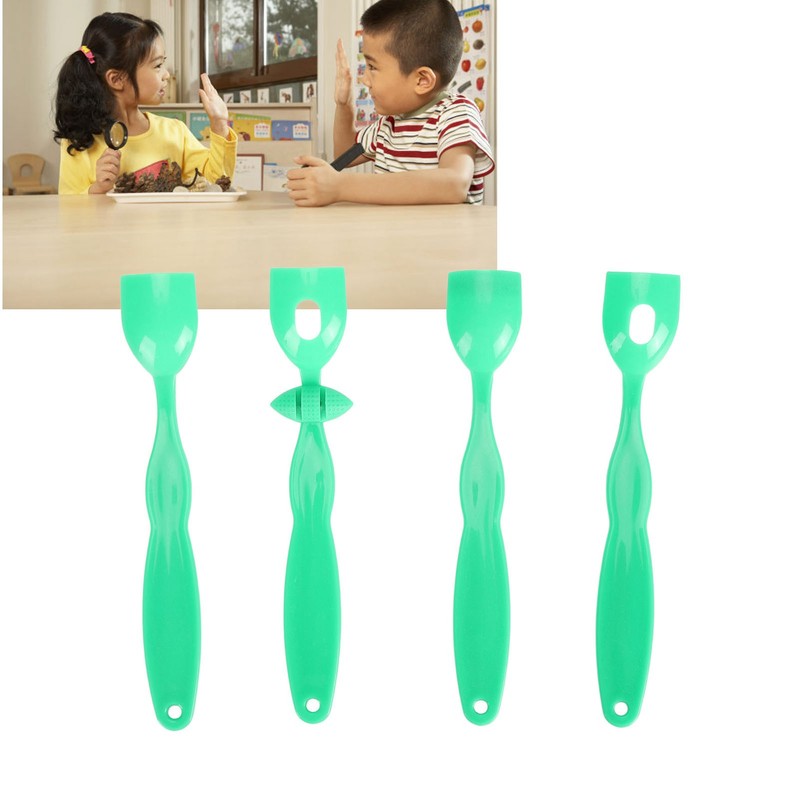 4pcs Tongue Muscle Trainer Improve Flexibility Lateralization Lifting Oral Muscle