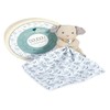 Doudou et Compagnie DC3965 Organic Flat Dog Comforter Blue 25cm