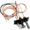 10002264 Propane and Natural Gas Pilot Assembly,LP NG 3 Way Pilot Replacement for Majestic,Temco,Vermont Castings Dutchwest,Fireplace and Stoves,Replaces 10002265