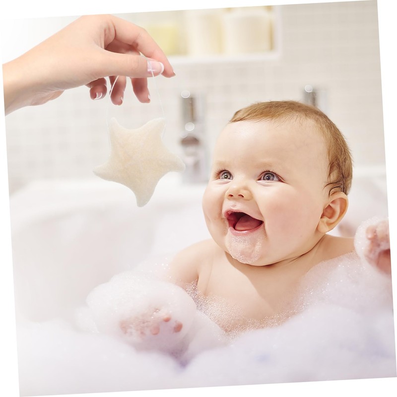 Outanaya Bath Sponge Soft Exfoliating Loofah for Deep Cleansing Cartoon