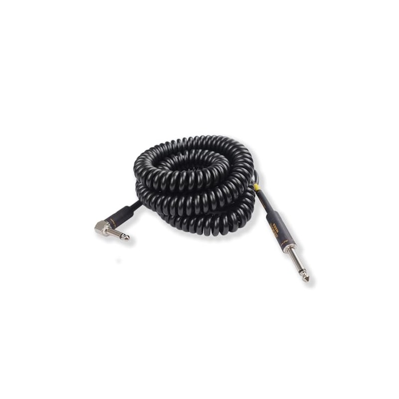 M MAKA Premium Guitar Coil Cable 40 Feet, Instrument Coiled