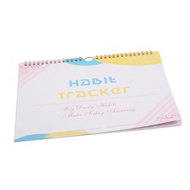 Gadpiparty Undated Habit Tracker Planner Goal Tracking Calendar Daily Weekly Organizer for Self-Discipline for Students Professionals