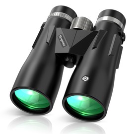 15x52 High Power Binoculars for Adults, HD Bird Watching Binoculars with BAK4 Prism FMC Lens, Waterproof & Fogproof, Lightweight Outdoor Gear for Hiking, Hunting, Stargazing, Travel & Sports Events