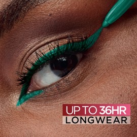 L'ORÉAL Infallible Grip Mechanical Gel Eyeliner Pencil, Smudge-Resistant, Waterproof Eye Makeup with Up to 36HR Wear, Emerald Green, 1 Kit, 1 Fl Oz (Pack of 1)
