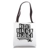Reset Realign Rejoice Chiro Bone Chiropractor Healthcare Tote Bag