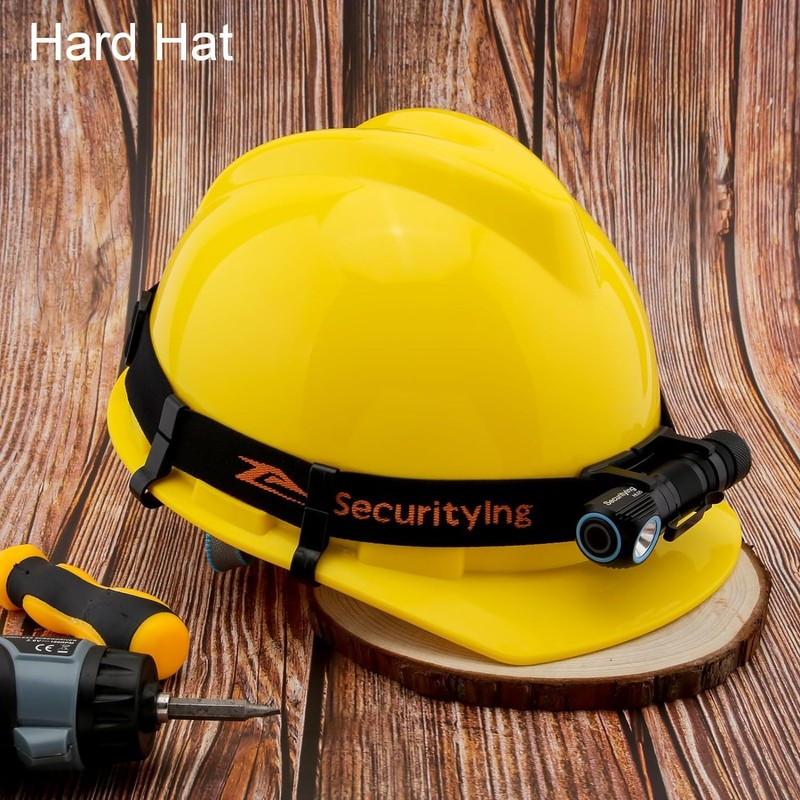 SecurityIng Rechargeable LED Headlamp, 1130 Lumen Super Bright with 9