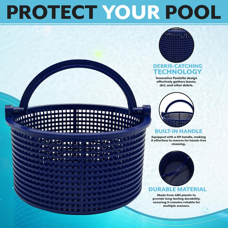 Poolzilla SPX1096CA Basket Assembly Replacement for Select Hayward Automatic Skimmers