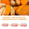 XdealCozyxc 2PCS Turmeric Soap Bar, Moisturize Hydrate Tumeric Soap for