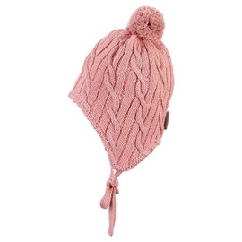 Sterntaler Unisex Kids Knitted Bobble Hat Pink 45, pink