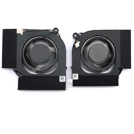 BestParts New Genuine CPU+GPU Fan Replacement for ACER Nitro 5 (AN517-55) Gaming Laptop 17.3'', P/N: FPDG DFSCK22D05883M, FPDH DFSCL12E16486M, 12V Fan