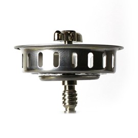 LEFITPA Replacement Twist Tight Post Kitchen Sink Strainer Basket for Thrifco Plumbing 4400497