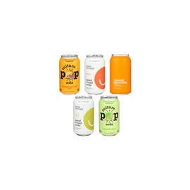 Lemon Lime & Orange Soda Drinks Variety Pack of 5 Cans - Multi Flavors Soft Drink Bundle - The Beverage Care Package, Different Brands Alternatives - Add a Spark to Your Refreshment Routine- 5x 12oz