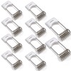 10Pcs Downlight Spring Clips, 45 x 17mm Twist Spring Retainer