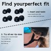 Ear Plugs for Sleeping, Ear Plugs for Noise Reduction, Super